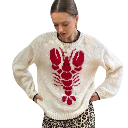 Maine Lobster Sweater